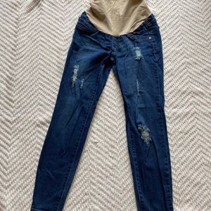 Celebrity Pink maternity skinny jeans XS petite